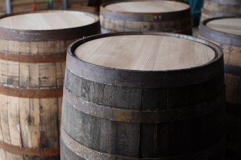 Distribution and sale of bourbon barrels
